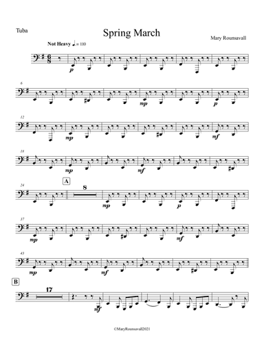 Spring March: TUBA PART