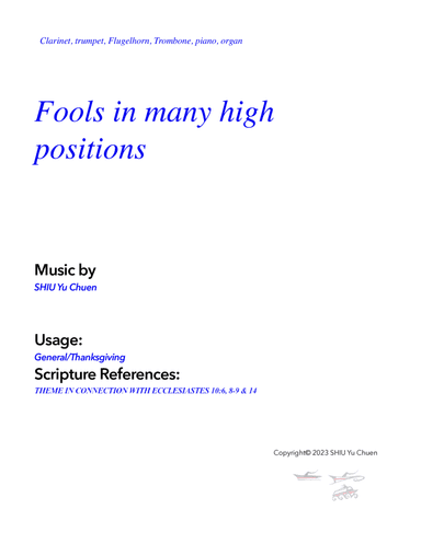 Fools in many high positions