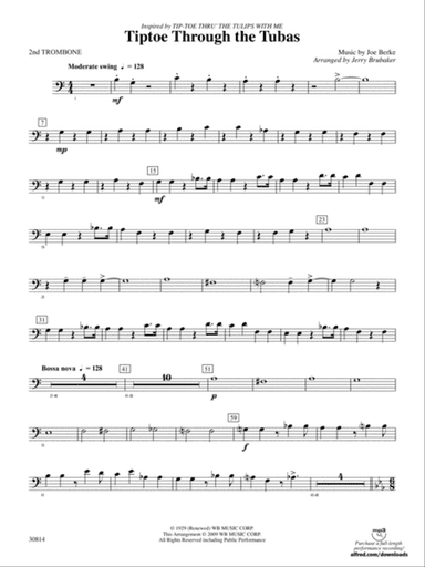 Tiptoe Through the Tubas: 2nd Trombone