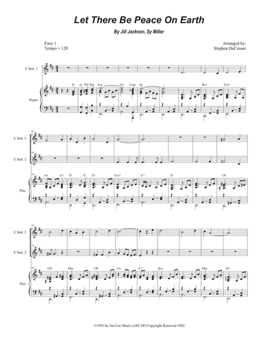 Let There Be Peace On Earth