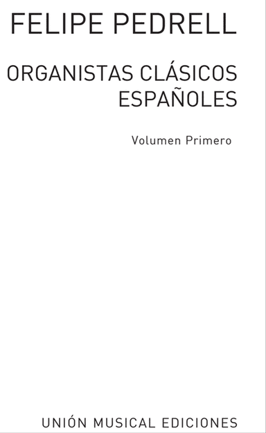 Antologia De Organistas Clasicos Vol.1