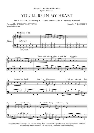 You'll Be In My Heart