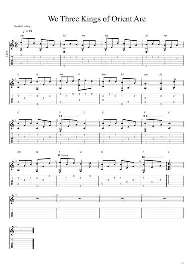 We Three Kings of Orient Are