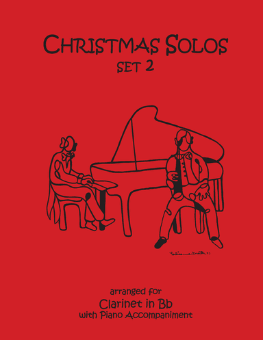 Christmas Solos for Clarinet & Piano Set 2