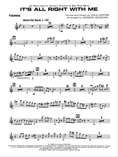 It's All Right with Me: Vibraphone