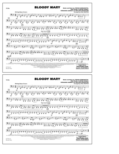 Bloody Mary (arr. Paul Murtha) - Tuba