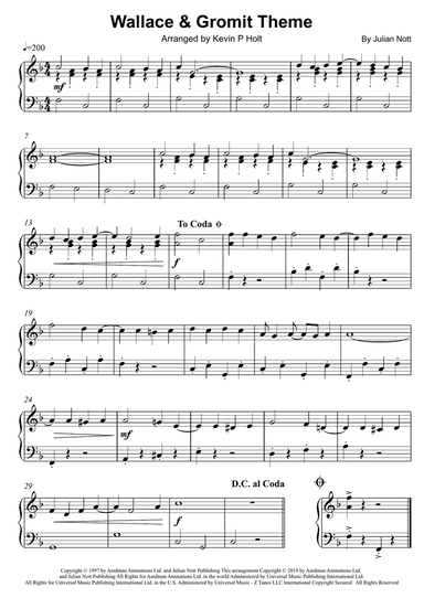 Wallace And Gromit Theme