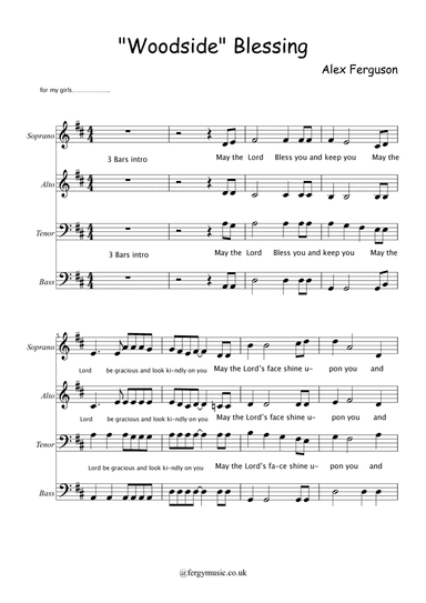 “Woodside Blessing”