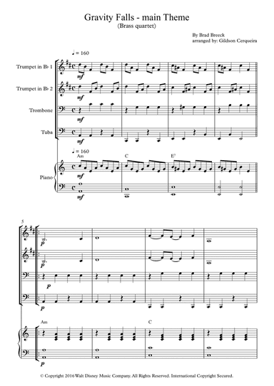 Gravity Falls (main Theme)