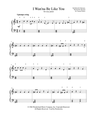 I Wan'na Be Like You (the Monkey Song)