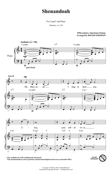 Shenandoah (arr. Roger Emerson)