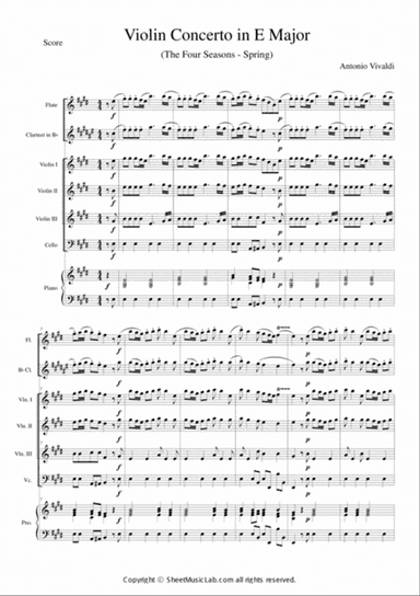 The Four Seasons - Spring 1st Movement