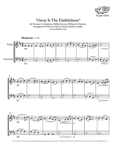 Great Is Thy Faithfulness