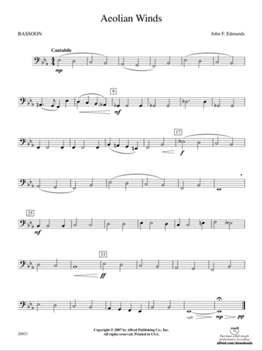 Aeolian Winds: Bassoon