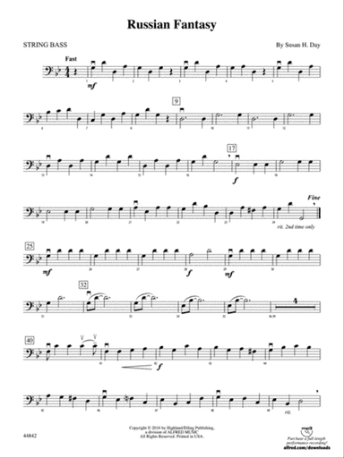 Russian Fantasy: String Bass