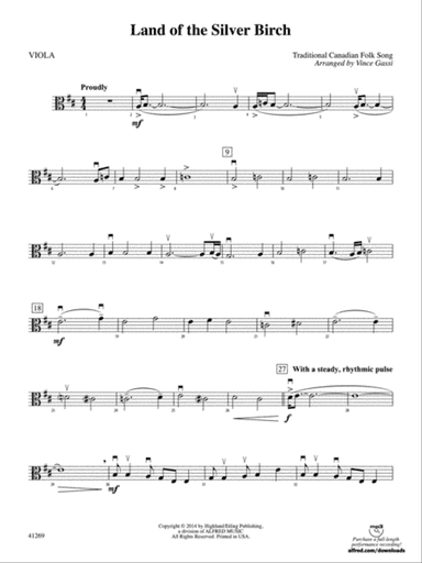 Land of the Silver Birch: Viola