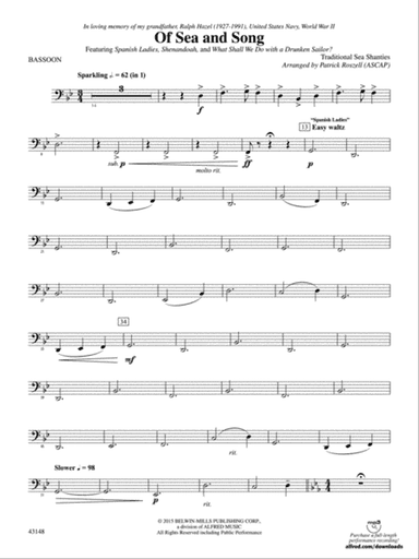 Of Sea and Song: Bassoon