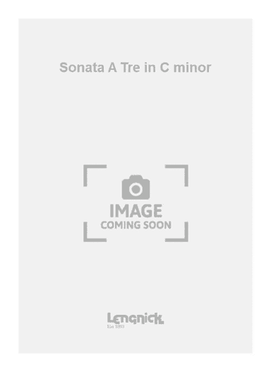 Sonata A Tre in C minor