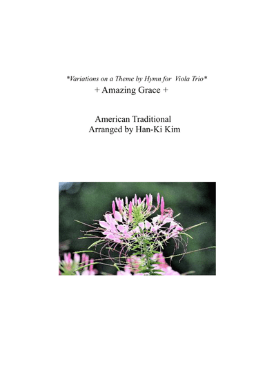 Amazing Grace (For 3 Violas)