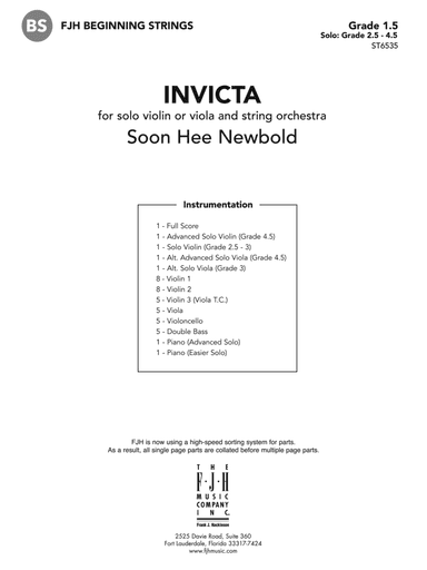 Invicta: Score