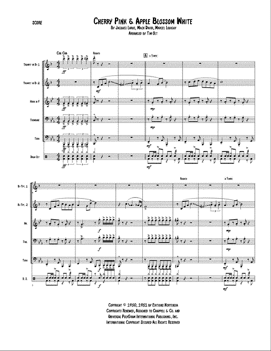 Cherry Pink And Apple Blossom White