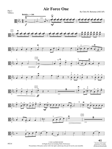 Air Force One: Part 3 - Viola