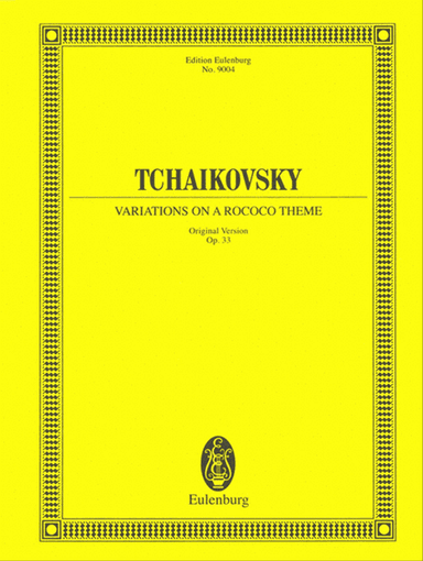 Variations on a Rococo Theme for Cello and Orchestra