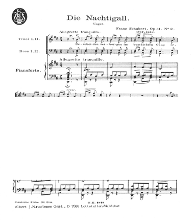 Die Nachtigall (The nightingale)