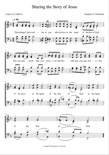 Sharing the Story of Jesus