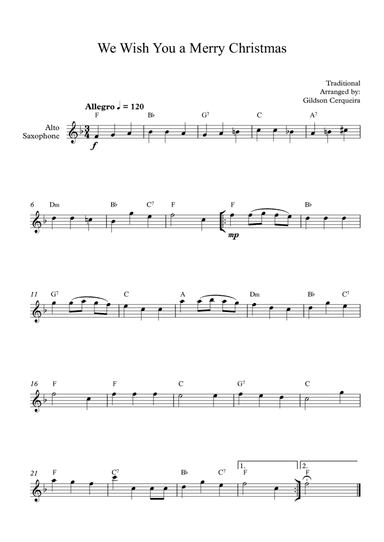 We Wish You a Merry Christmas