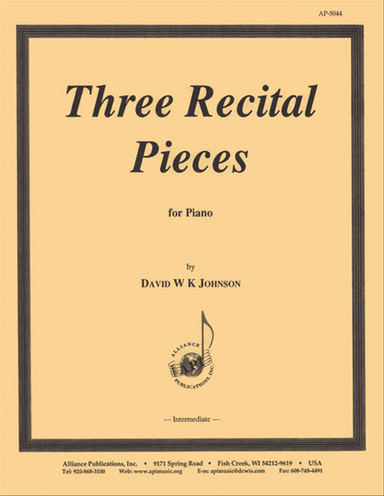 Three Recital Pieces