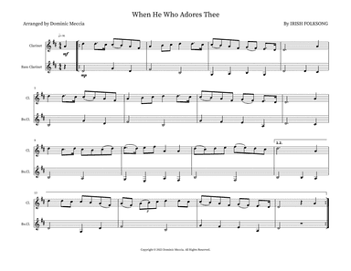 When He Who Adores Thee