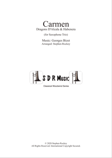 Carmen: 2 Pieces for Saxophone Trio