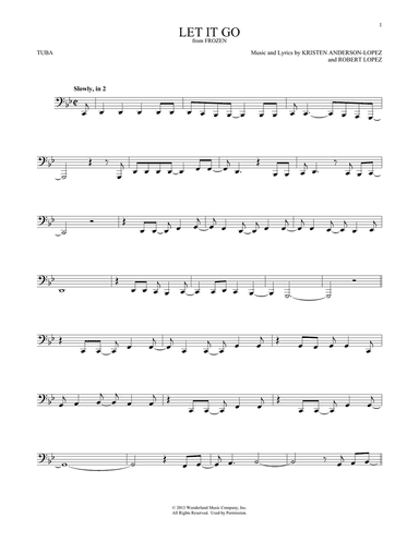 Let It Go (from Frozen)