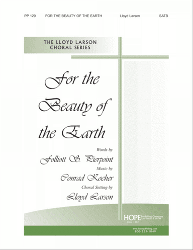 For the Beauty of the Earth