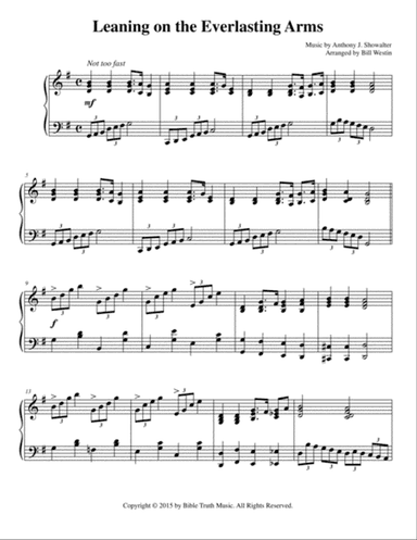 Leaning On The Everlasting Arms