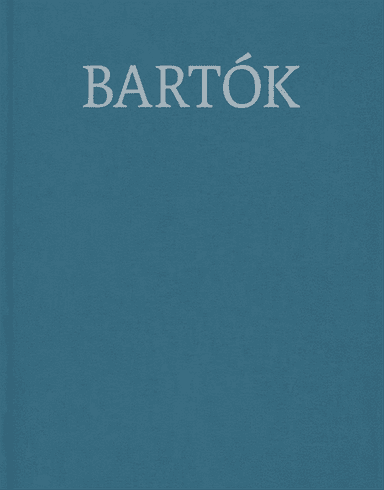 Choral Works: Bartok Complete Edition with Critical Report, Volume 9