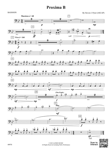 Proxima B: Bassoon