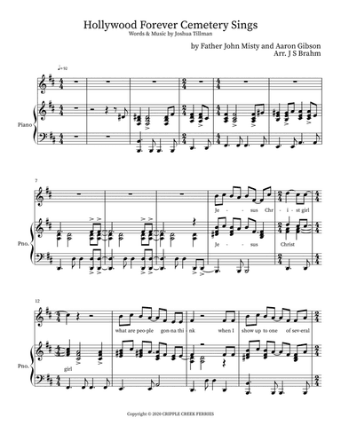 Hollywood Forever Cemetery Sings