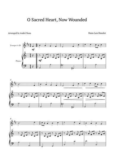 O Sacred Heart, Now Wounded