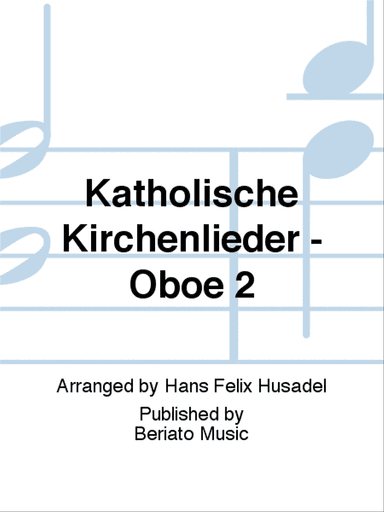 Katholische Kirchenlieder - Oboe 2