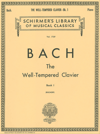 Well Tempered Clavier – Book 1