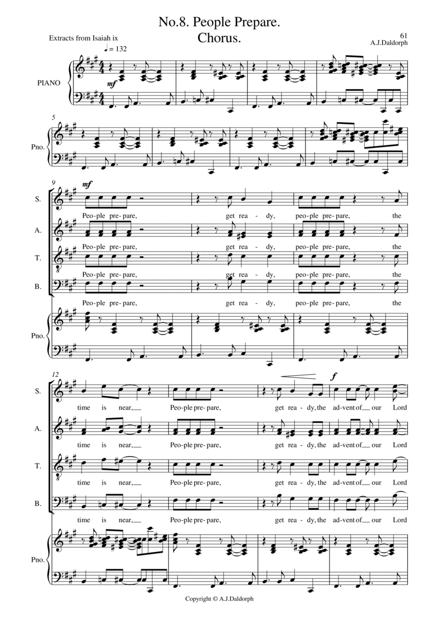 People Prepare (from Songs of Hope and Creation)