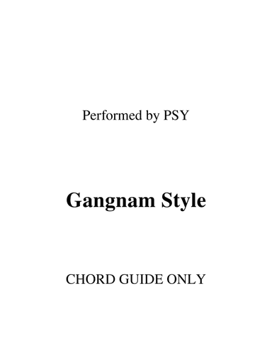 Gangnam Style