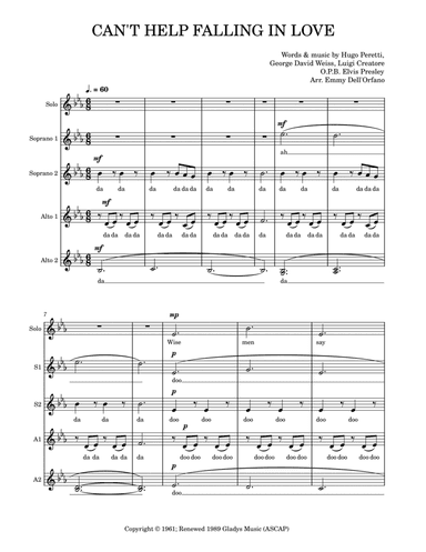 Can't Help Falling In Love