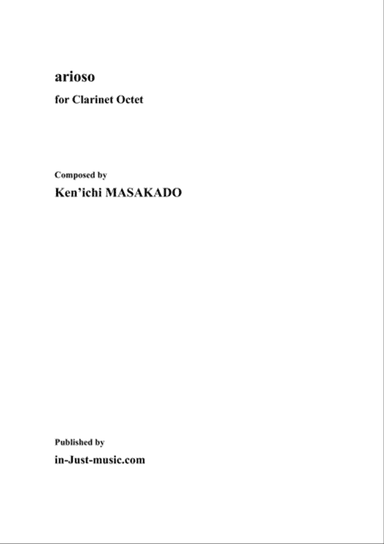 arioso, for Clarinet Octet