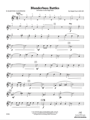 Blunderbuss Battles: E-flat Baritone Saxophone