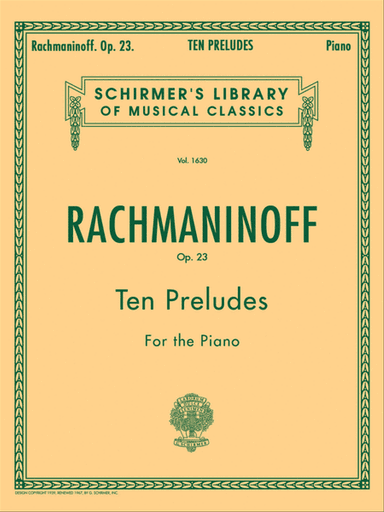10 Preludes, Op. 23