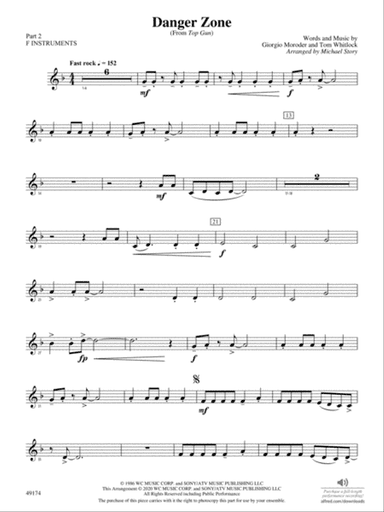 Danger Zone: Part 2 - F Instruments