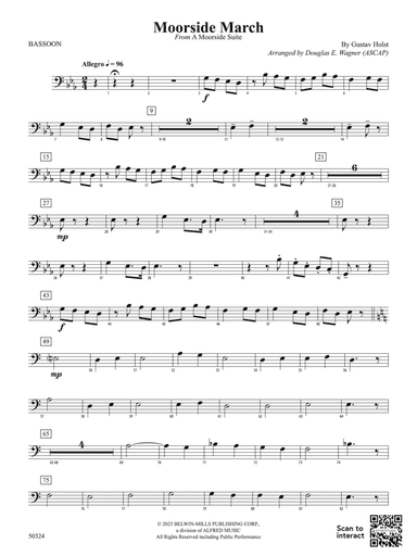 Moorside March: Bassoon